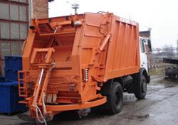 Мусоровозы КМ-М5551-1 на шасси МАЗ-5551А2
