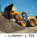 Фронтальные погрузчики колесные Liebherr L 524