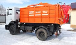 Мусоровозы РАРЗ МКЗ-33300 на шасси МАЗ-438043