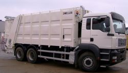 Мусоровозы ZOELLER MEDIUM XL+SK200+WELAKI на шасси MAN TGS