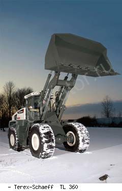 Фронтальные погрузчики колесные Terex-Schaeff TL 360