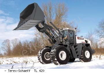 Фронтальные погрузчики колесные Terex-Schaeff TL 420