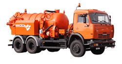Илососы, илососные машины КО-507А-2 на шасси КамАЗ-65115
