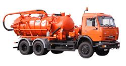 Илососы, илососные машины КО-507АМ на шасси КамАЗ-65115