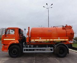 Илососы, илососные машины Тверькоммаш ТКМ-621 на шасси КамАЗ-53605