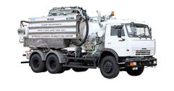 Комбинированные каналопромывочные машины КО-560А на шасси КамАЗ-65115