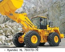 Фронтальные погрузчики колесные Hyundai HL 760XTD-7А