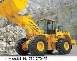 Фронтальные погрузчики колесные Hyundai HL 780XTD-7А