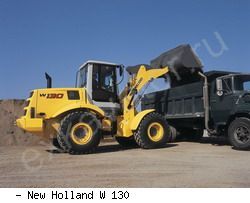 Фронтальные погрузчики колесные New Holland W 130