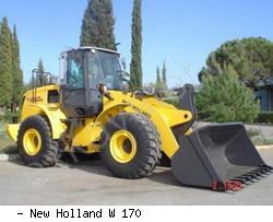 Фронтальные погрузчики колесные New Holland W 170