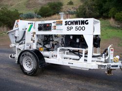 Стационарные бетононасосы Schwing SP 500