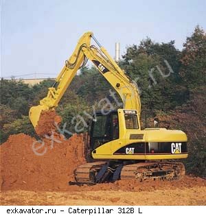 Гусеничные экскаваторы Caterpillar 312B L