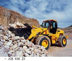 Фронтальные погрузчики колесные JCB 436 ZX