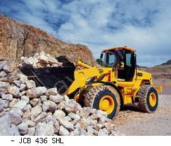 Фронтальные погрузчики колесные JCB 436 HT