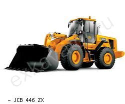 Фронтальные погрузчики колесные JCB 446 ZX