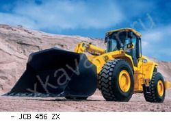 Фронтальные погрузчики колесные JCB 456 ZX