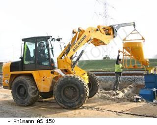 Фронтальные погрузчики колесные Ahlmann AS 150