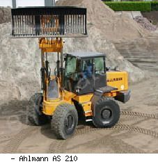 Фронтальные погрузчики колесные Ahlmann AS 210