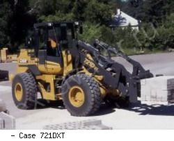 Фронтальные погрузчики колесные Case 721D XT