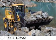 Фронтальные погрузчики колесные Bell L2606D