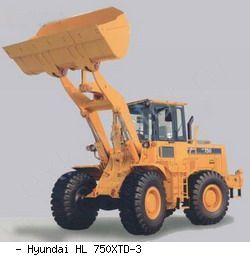 Фронтальные погрузчики колесные Hyundai HL 750XTD-3