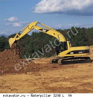 Гусеничные экскаваторы Caterpillar 320B L VA