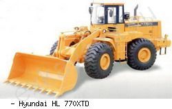 Фронтальные погрузчики колесные Hyundai HL 770XTD