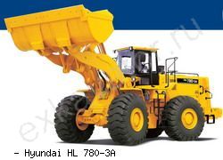 Фронтальные погрузчики колесные Hyundai HL 780-3A
