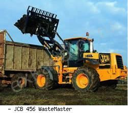 Фронтальные погрузчики колесные JCB 456 WasteMaster