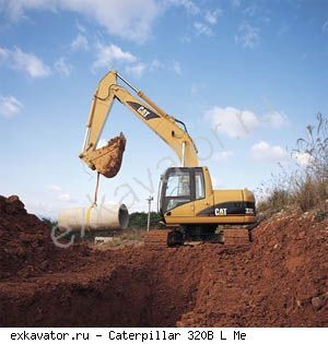 Гусеничные экскаваторы Caterpillar 320B L ME