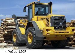 Фронтальные погрузчики колесные Volvo L90F