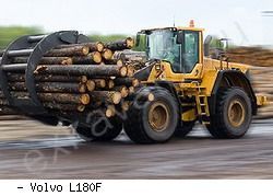 Фронтальные погрузчики колесные Volvo L180F
