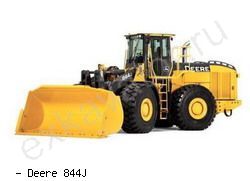 Фронтальные погрузчики колесные John Deere 844J