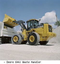 Фронтальные погрузчики колесные John Deere 644J Waste Handler