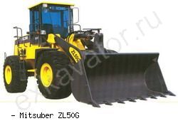 Фронтальные погрузчики колесные Mitsuber ZL50G