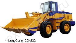 Фронтальные погрузчики колесные Lonking CDM833