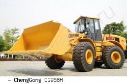 Фронтальные погрузчики колесные ChengGong CG958H