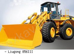 Фронтальные погрузчики колесные LiuGong 856III