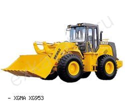 Фронтальные погрузчики колесные XGMA XG953