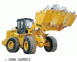 Фронтальные погрузчики колесные XGMA XG955II