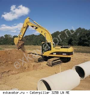 Гусеничные экскаваторы Caterpillar 325B LN ME