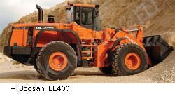 Фронтальные погрузчики колесные Doosan DL400