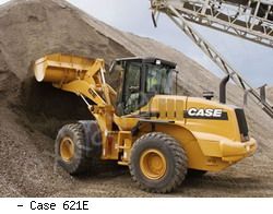 Фронтальные погрузчики колесные Case 621E