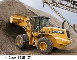 Фронтальные погрузчики колесные Case 621E XT