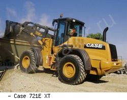 Фронтальные погрузчики колесные Case 721E XT