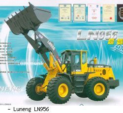 Фронтальные погрузчики колесные Luneng LN956