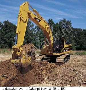 Гусеничные экскаваторы Caterpillar 345B L ME