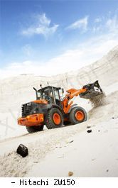 Фронтальные погрузчики колесные Hitachi ZW 150
