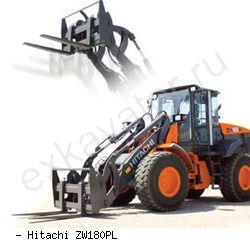 Фронтальные погрузчики колесные Hitachi ZW 180PL