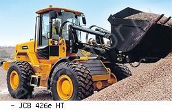 Фронтальные погрузчики колесные JCB 426e HT